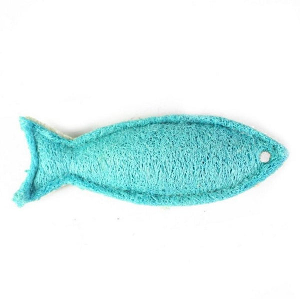 Fish Shape Natural Loofah
