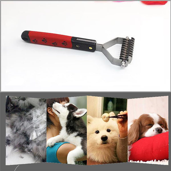 Double Side Dog Brush